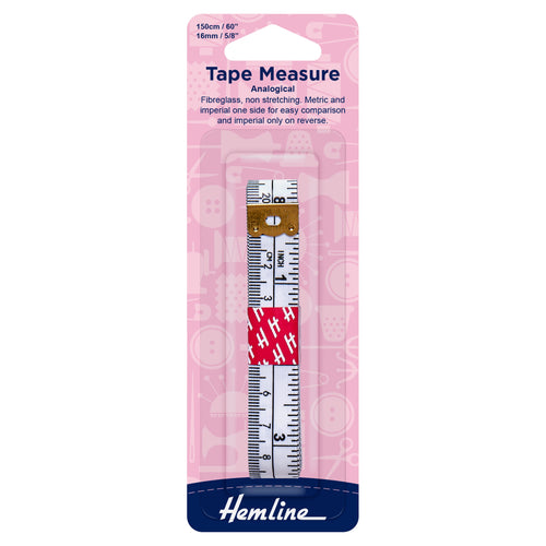 hemline tape measure analogical metric imperial fabric shack malmesbury H252