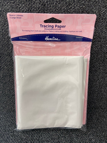 hemline tracing dressmaking pattern trace paper fabric shack malmesbury