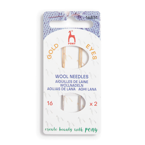 hemline wool needles darners pony fabric shack malmesbury P16851