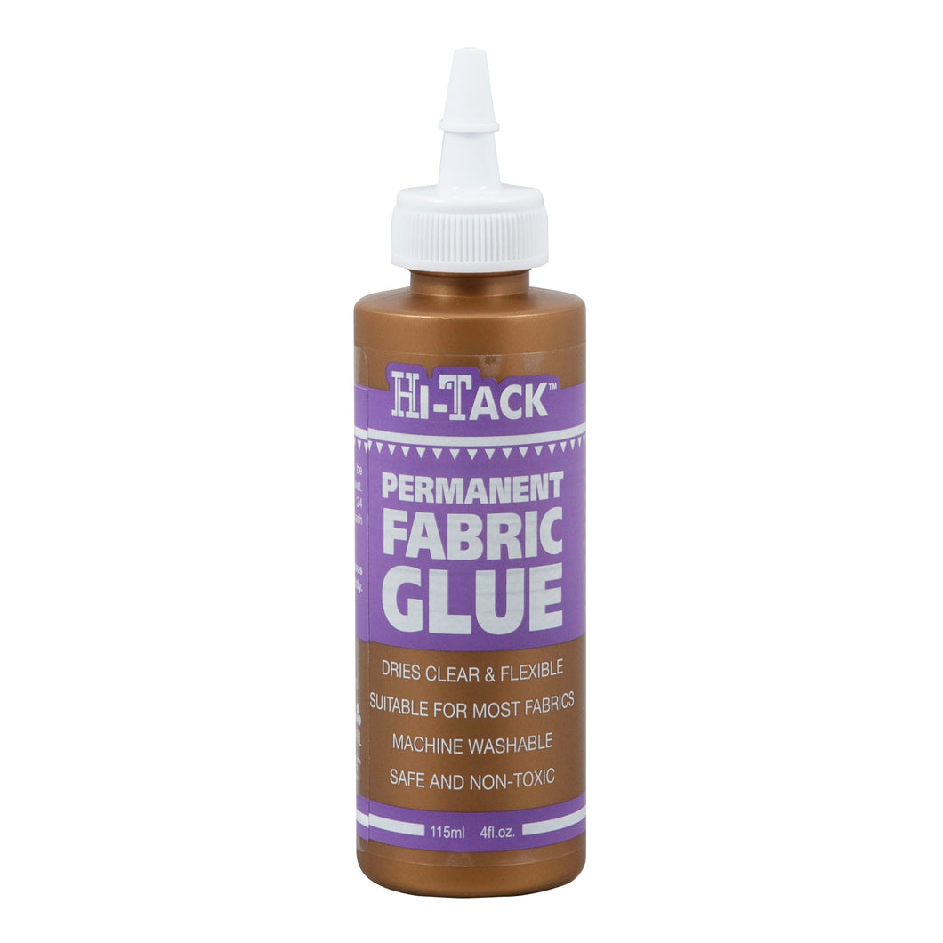 hi-tack permanent fabric glue clear flexible fabric shack malmesbury HT1400