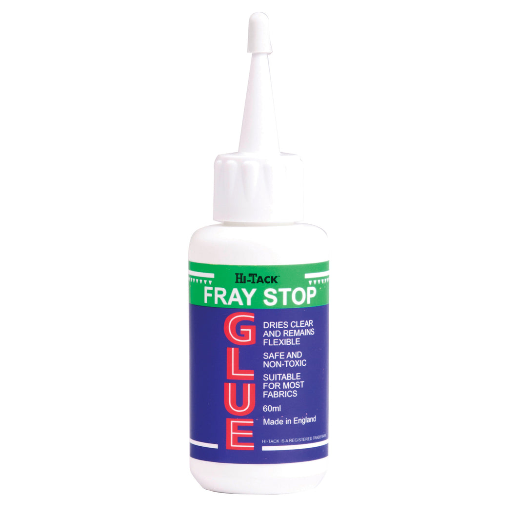 hi tack fray stop glue adhesive seam fabric shack malmesbury