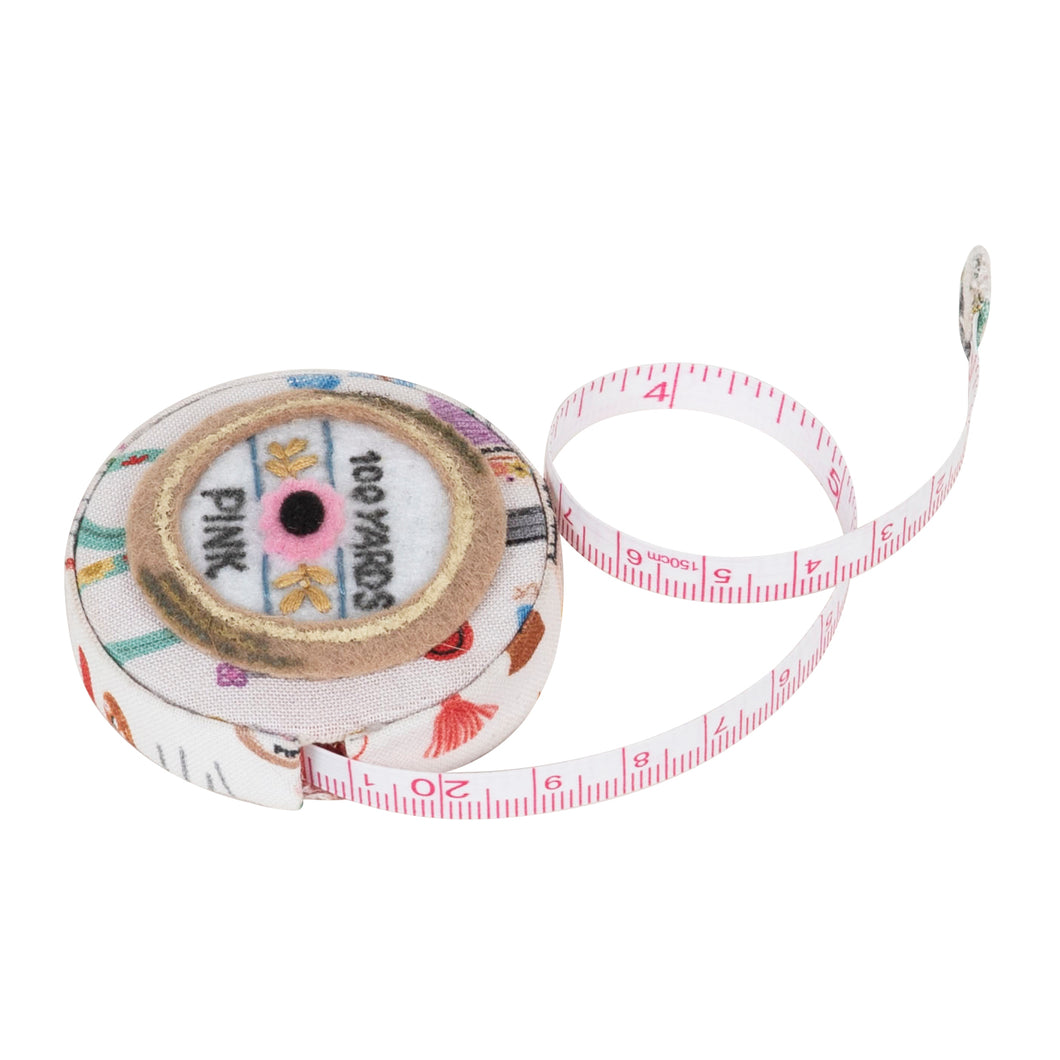 hobby gift retractable tape measure applique haby habby notions fabric shack malmesbury TK23A_660