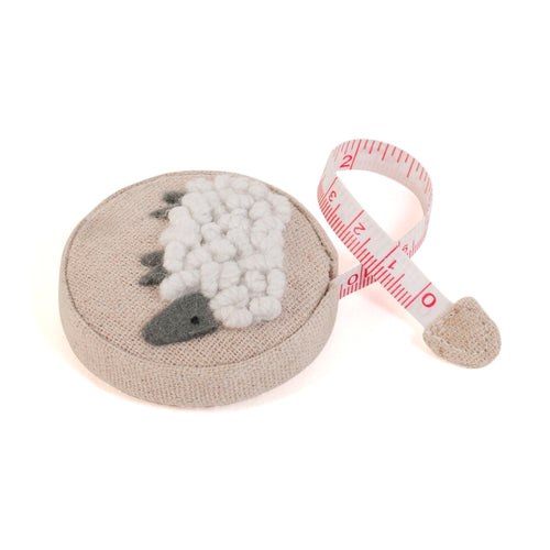 hobby gift sheep retractable novelty gift tape measure fabric shack malmesbury TK23E_625-ALT