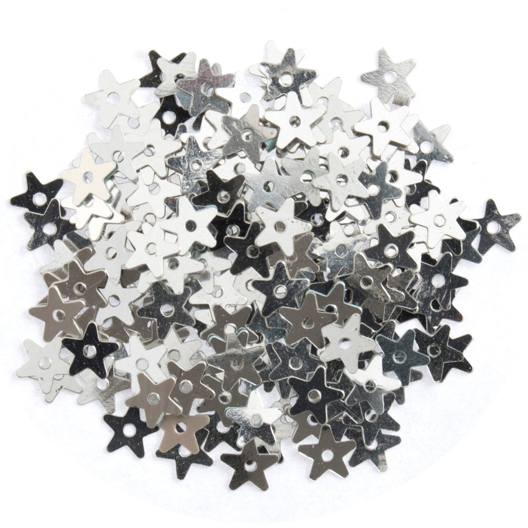 holographic tiny stars 5mm silver fabric shack malmesbury  105_01