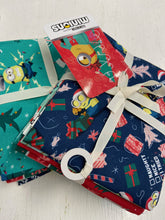 illumination minions christmas holidays present gift santa fat quarter pack cotton fabric shack malmesbury 2