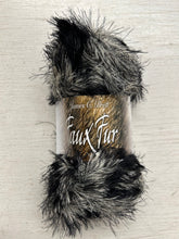 james c brett faux fur chunky long pile eyelash eye lash black white H01 wool yarn fabric shack malmesbury