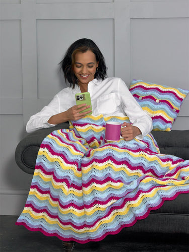 james c brett easy crochet blanket pillow pattern jb789 fabric shack malmesbury