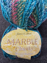 james c brett marble chunky wool yarn 200g moody blues mc111 knit knitting crochet fabric shack malmesbury