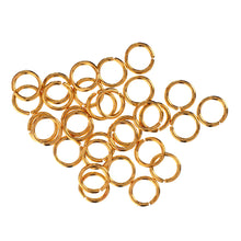 jewellery jewelry jewelery findings gilt gold jump ring 5mm pack making fabric shack malmesbury 263_02