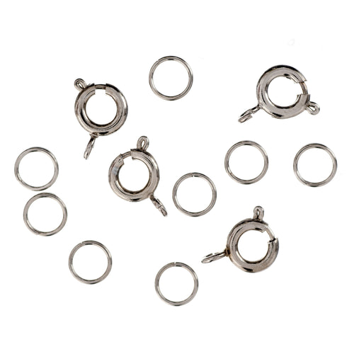 jewellery jewelry jewelery findings bolt ring with  split ring silver  fabric shack malmesbury 260_01