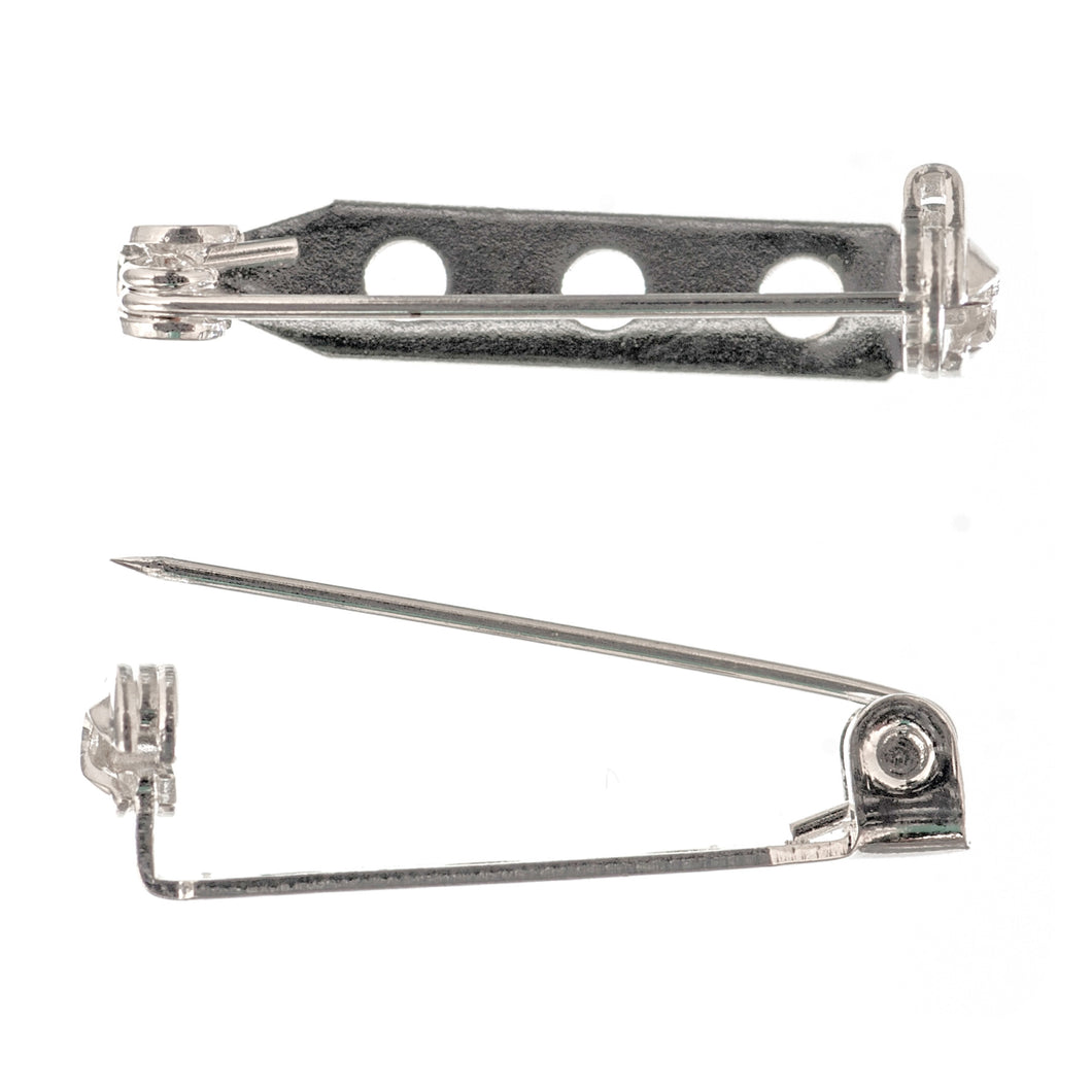jewellery jewelry jewelery findings making brooch bar back 25mm silver  fabric shack malmesbury 259_01