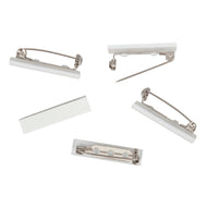 jewellery jewelry jewelery findings making brooch bar self adhesive  silver  fabric shack malmesbury CB048