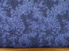 john louden mystic vine mixer blender indigo blue craft medium cotton fabric shack malmesbury