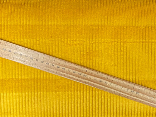 jumbo cord corduroy 4.5 cotton ochre yellow fabric colours shack malmesbury