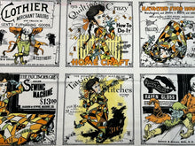 j wecker frish scary scraps spooky scary gothic halloween spools labels fabric shack malmesbury panel 1 