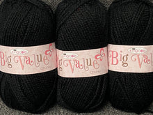king cole big value chunky wool yarn black 554 fabric shack malmesbury