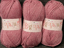 king cole big value chunky wool yarn dusty pink 639 fabric shack malmesbury