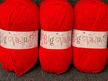 king cole big value chunky wool yarn red 553 fabric shack malmesbury