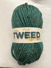king cole big value tweed super chunky wool yarn loch rannoch green 6167 fabric shack malmesbury knitting knit crochet