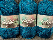 king cole celestial super chunky wool yarn star moonlight marine blue teal 5629 knitting knit crochet fabric shack malmesbury