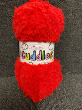 king cole cuddles chunky wool yarn faux fur poppy red 3367 cuddly teddy bear fabric shack malmesbury
