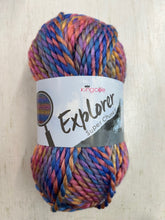 king cole explorer super chunky wool blend self stripe yarn 100g stark 5945 fabric shack malmesbury