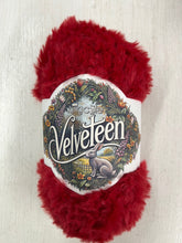 king cole faux fur velveteen wool yarn timeless crimson 6127 knitting crochet fabric shack malmesbury