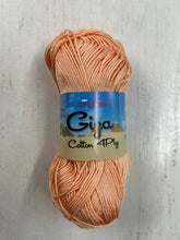 king cole giza cotton 4ply mercerised egyptian wool yarn knitting knit crochet fabric shack malmesbury apricot 4849
