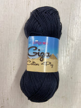 king cole giza cotton 4ply wool yarn mercerised egyptian knitting knit crochet fabric shack malmesbury black 2201