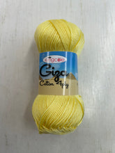 king cole giza cotton 4ply wool yarn mercerised egyptian knitting knit crochet fabric shack malmesbury yellow 2206