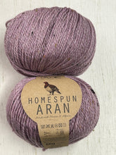 king cole homespun aran merino alpaca yarn wool blend lupin 6237 fabric shack malmesbury