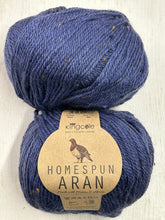 king cole homespun aran merino alpaca yarn wool blend night sky 6233 fabric shack malmesbury