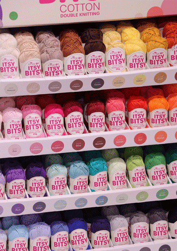 king cole itsy bitsy cotton dk double knit mini ball crochet amigurumi fabric shack malmesbury