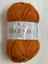 king cole majestic double knit dk wool yarn 50g burnt orange 2656 knitting crochet fabric shack malmesbury