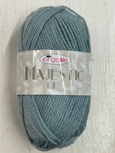 king cole majestic double knit dk wool yarn 50g cloud blue 3493 knitting crochet fabric shack malmesbury