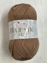 king cole majestic double knit dk wool yarn 50g milk chocolate brown 2664 knitting crochet fabric shack malmesbury