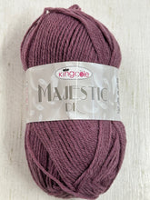 king cole majestic double knit dk wool yarn 50g petunia pink 3490 knitting crochet fabric shack malmesbury
