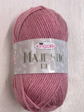 king cole majestic double knit dk wool yarn 50g pink old rose 2651 knitting crochet fabric shack malmesbury