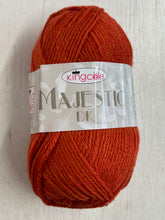 king cole majestic double knit dk wool yarn 50g rust 3495 knitting crochet fabric shack malmesbury
