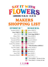 king cole say it with flowers cal eleanor tully coastal crochet along fabric shack  malmesbury 2