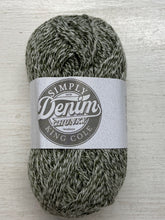 king cole simply denim cotton blend 100g yarn wool knitting crochet knit fabric shack malmesbury emerald 6143