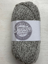 king cole simply denim cotton blend 100g yarn wool knitting crochet knit fabric shack malmesbury vintage 6145