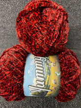 king cole yummy tweed embers red 6350 yarn wool chunky chenille fabric shack malmesbury knitting knit crochet