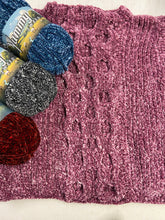 king cole yummy tweed yarn wool chunky chenille fabric shack malmesbury blue red green grey knitting knit crochet 1