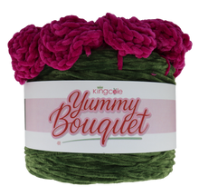 king cole yummy wool yarn flower bouquet blanket cake crochet project fabric shack malmesbury