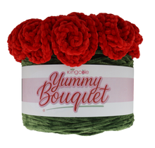 king cole yummy wool yarn flower bouquet blanket cake crochet project fabric shack malmesbury