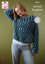king cole animal kingdom ladies knitting pattern easy knit jumper cardigan 6552 fabric shack malmesbury