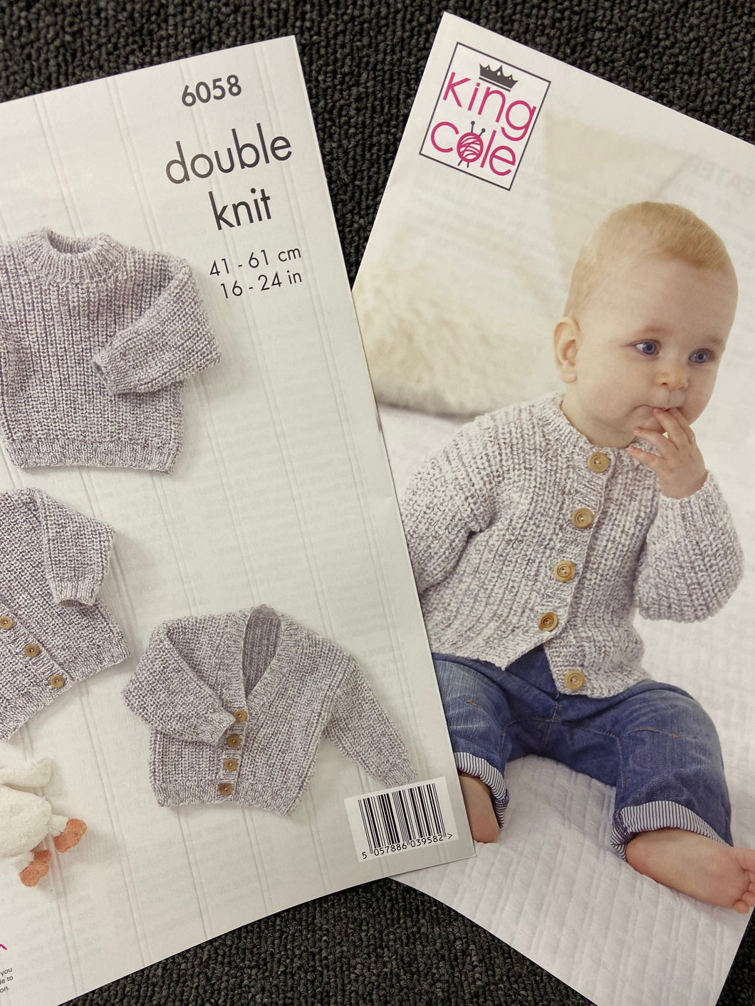 king cole baby babies jumper sweater jacket cardigan cloud nine 9 double knit dk fabric shack malmesbury 6058