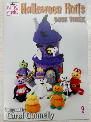 king cole carol connelly halloween knits book one 3 knitting pattern book witch wizard fabric shack malmesbury