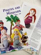 king cole carol connelly pirate pals toys mermaid knitting book fabric shack malmesbury